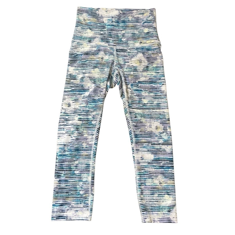 Lululemon Athletica Multi Color Cropped Leggings